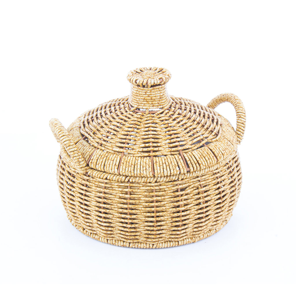 H/3   RATTAN KAPAKLI SEPET