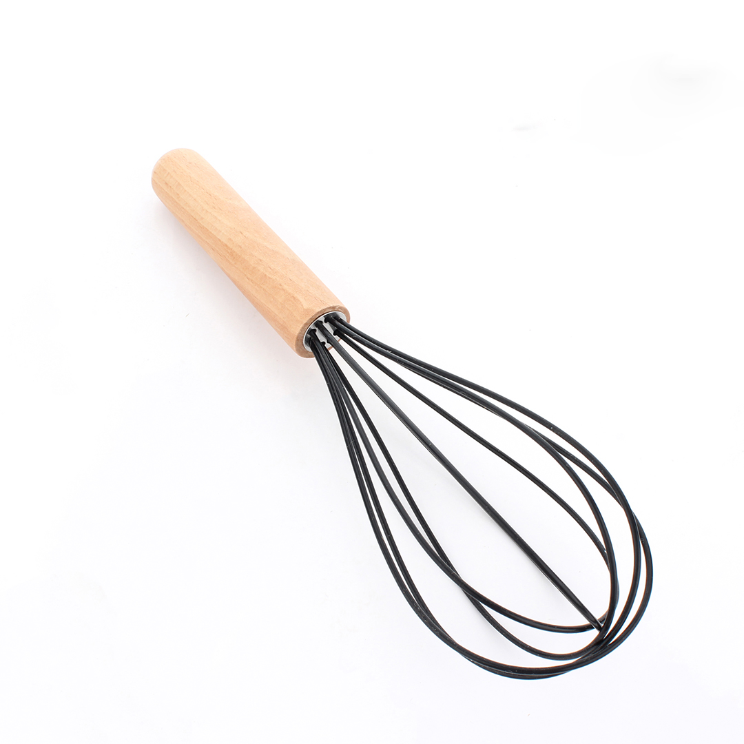 R/9  BAMBU SAPLI SİLİKON ÇIRPICI GRİ