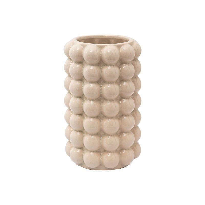 R/13  21CM BUBBLE SERAMİK VAZO