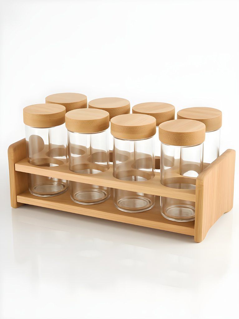 M/7 8Lİ CAM BAHARATLIK