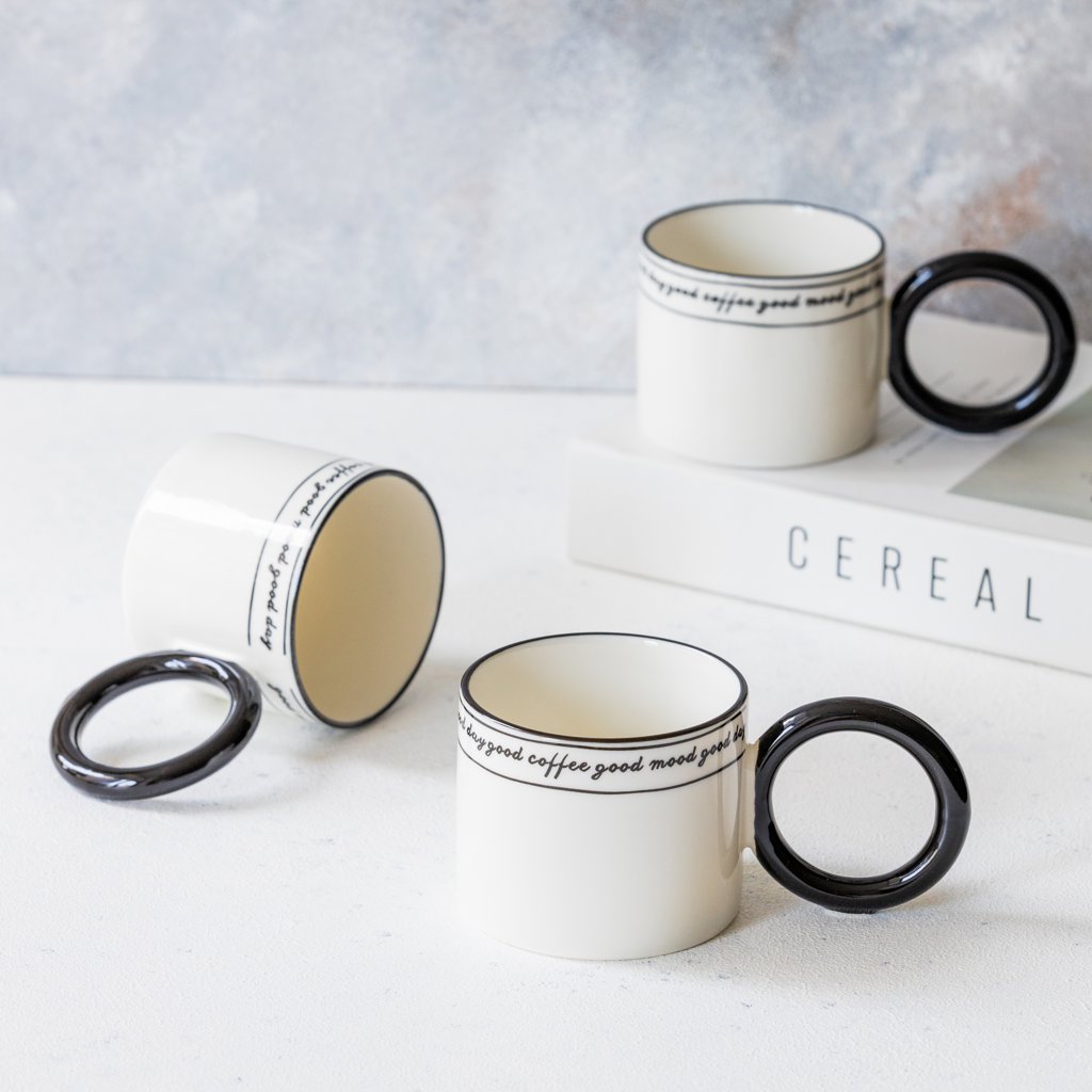 H/11  270CC MOOD PORSELEN 3LÜ KUPA SETİ