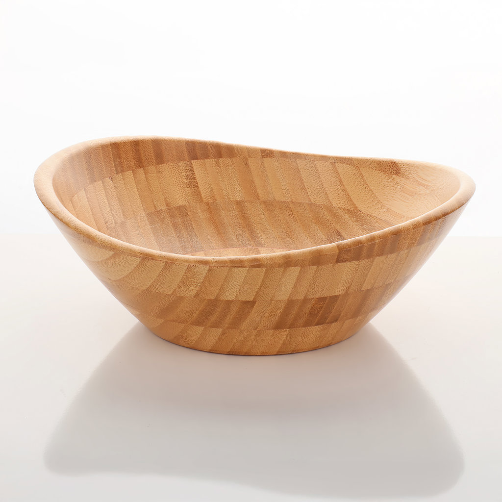 Y/7  30CM BAMBU OVAL KASE