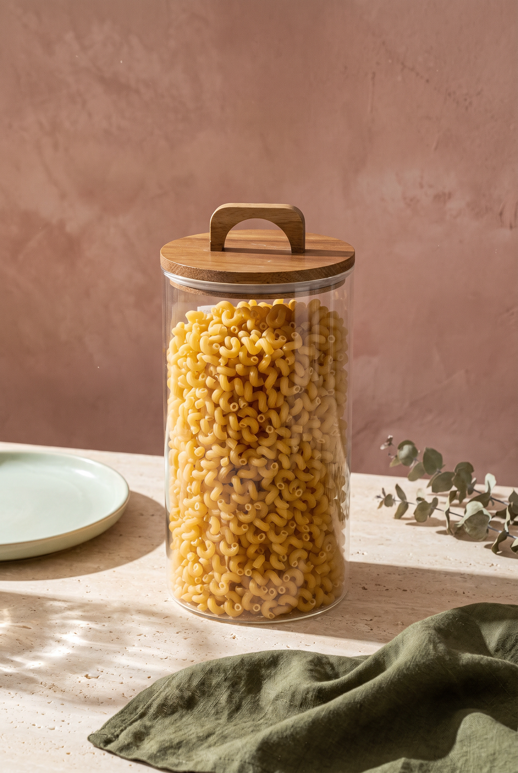 3250ML ZAHİRE AKASYA CAM KAVANOZ