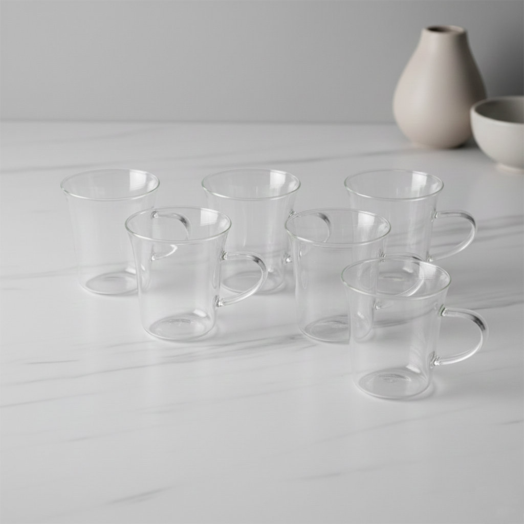 6LI CAM BARDAK SETİ