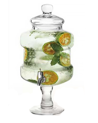 Ş/17  5.5 LİTRE CAM SEBİL 21*21*43 CM