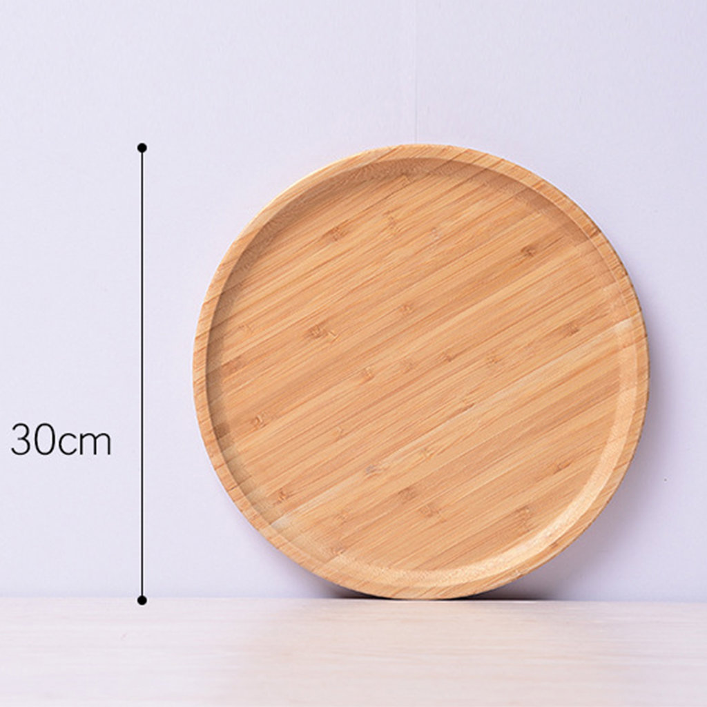 U/12  BAMBU YUVARLAK SUNUMLUK *12