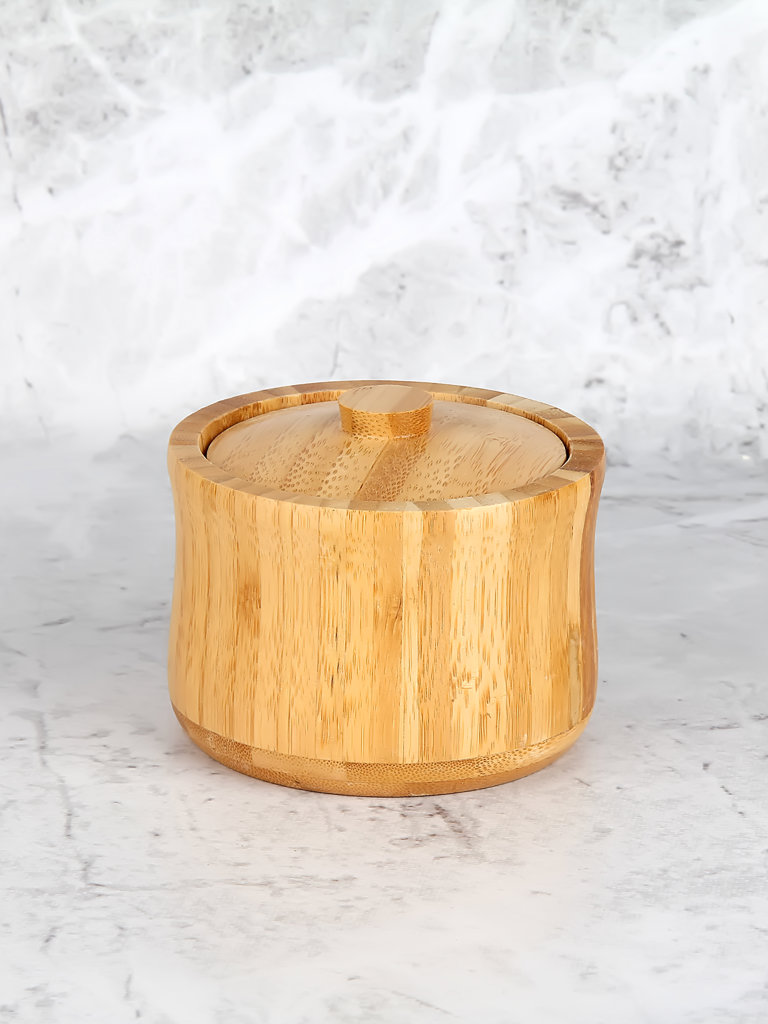 V/2  10CM BAMBU KAVANOZ