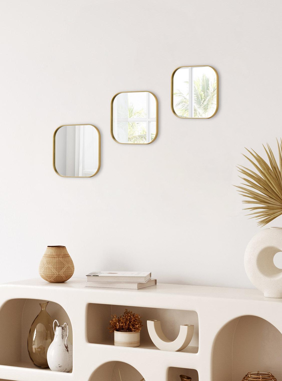 ALTIN KARE DEKORATİF SUNUMLUK 24x24x2