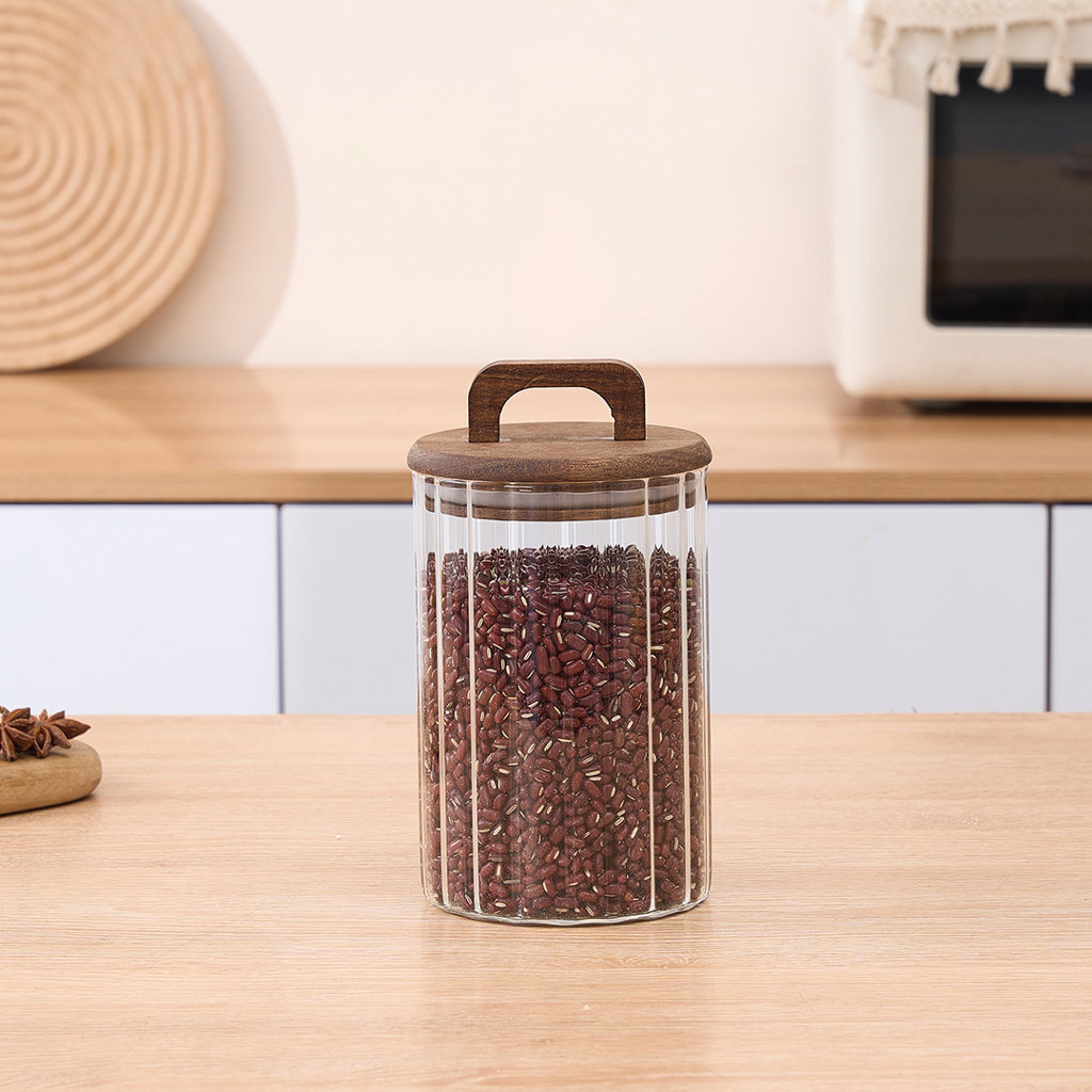 C/4  950 ML YÜKSEK BOROSİLİKAT CAM KAVANOZ