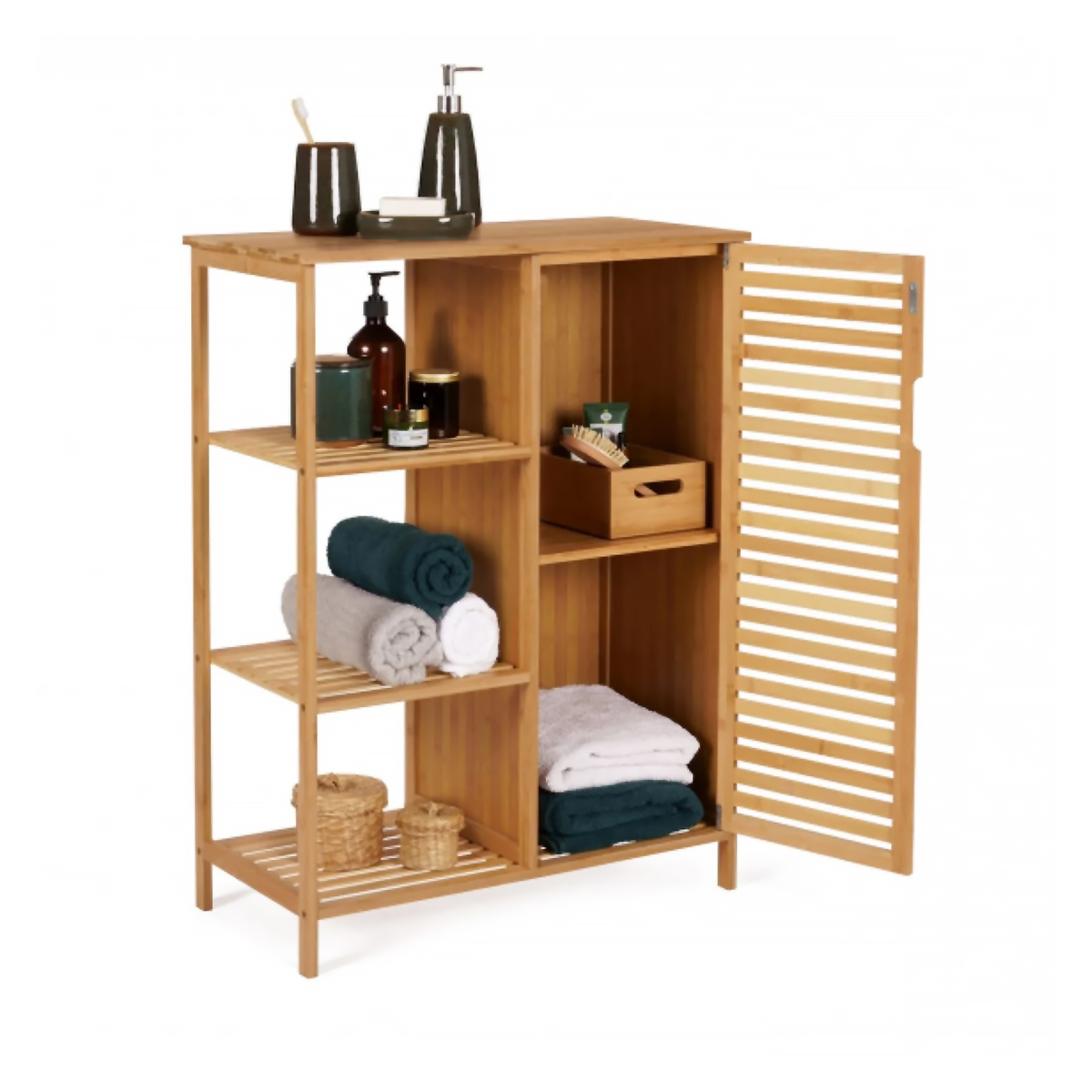 R/1+2 BAMBU ÇAMAŞIR DOLABI