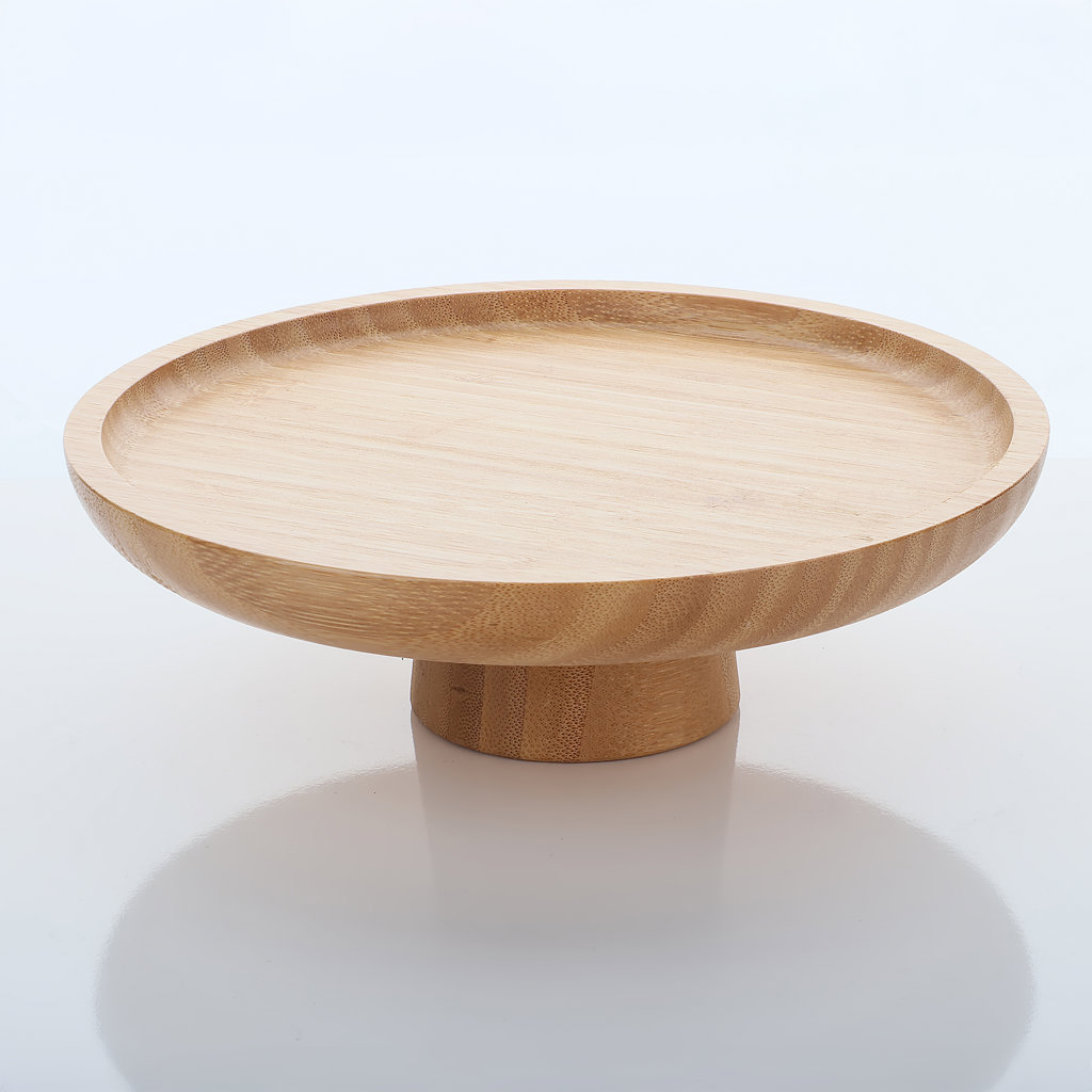 P/15 20CM BAMBU YUVARLAK SUNUMLUK	