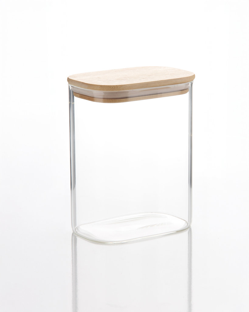 L/7 1000ML DİKDÖRTGEN CAM KAVANOZ