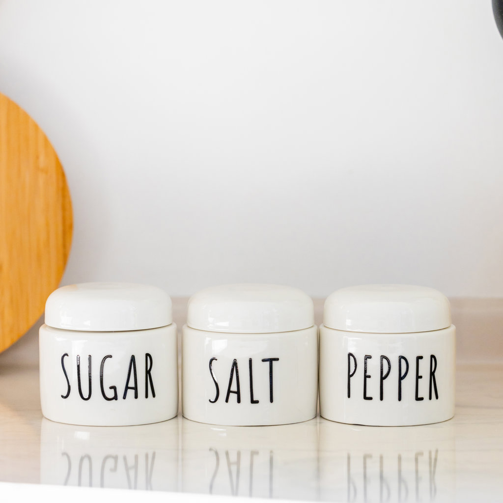 V/14  PORSELEN KÜÇÜK BAHARATLIK TAKIMI