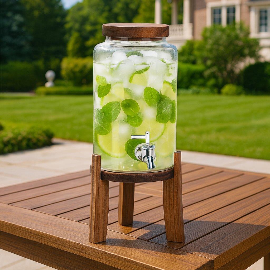 R/11-12 AKASYA STANDLI CAM SEBİL 5 LİTRE