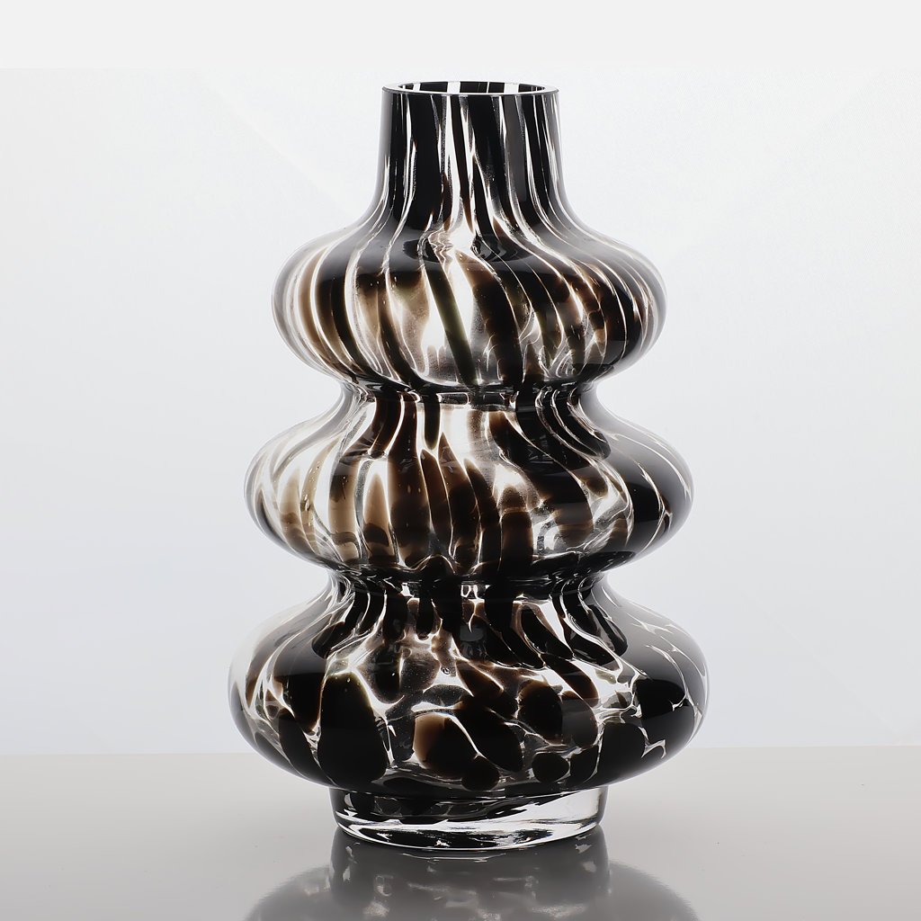 N/6  CAM DEKORATİF VAZO