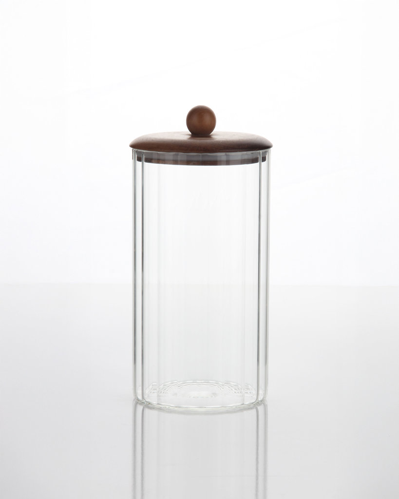 1550ML AKASYA KAPAKLI LINE CAM KAVANOZ