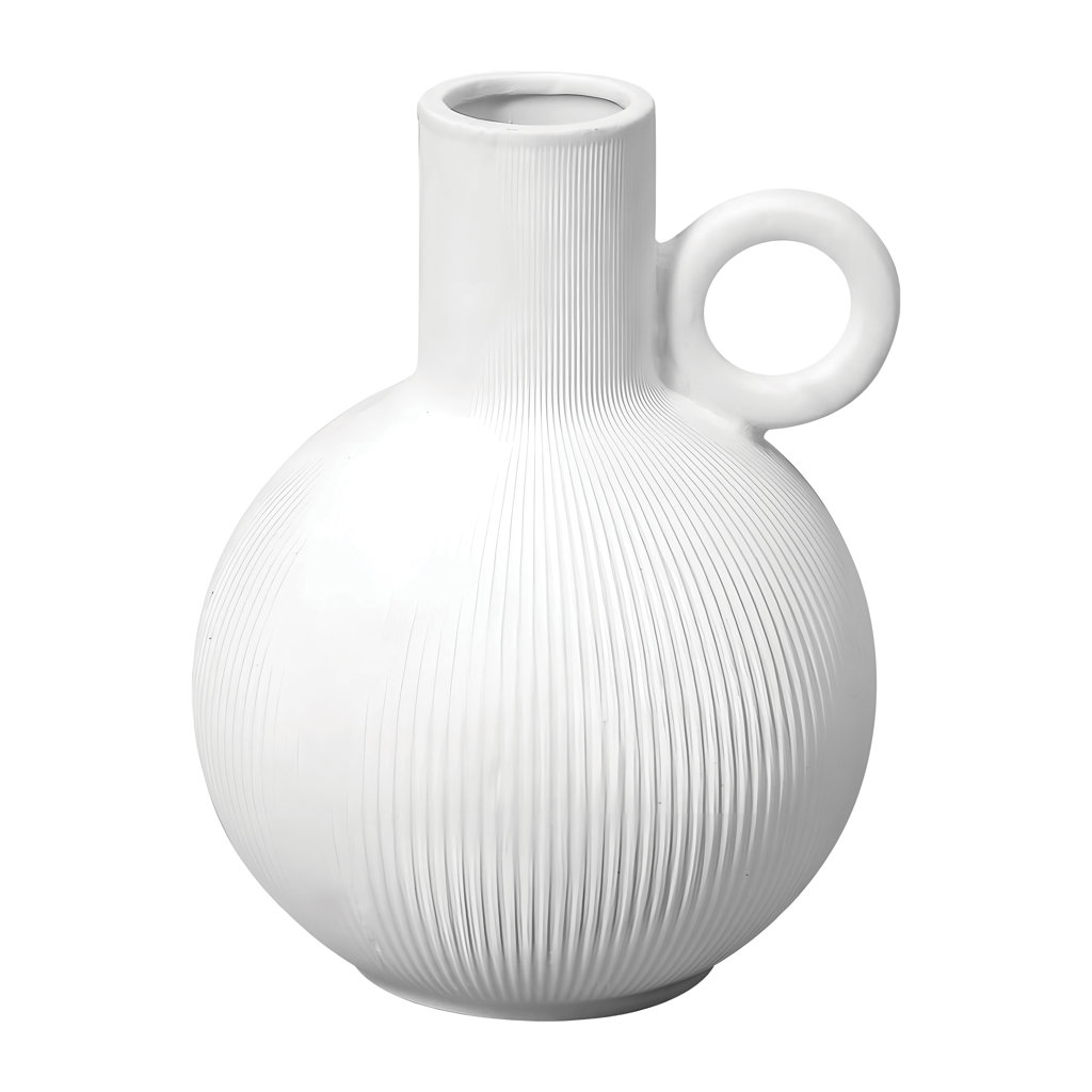 DEKORATİF SERAMİK VAZO 11.5*11.5*15 CM