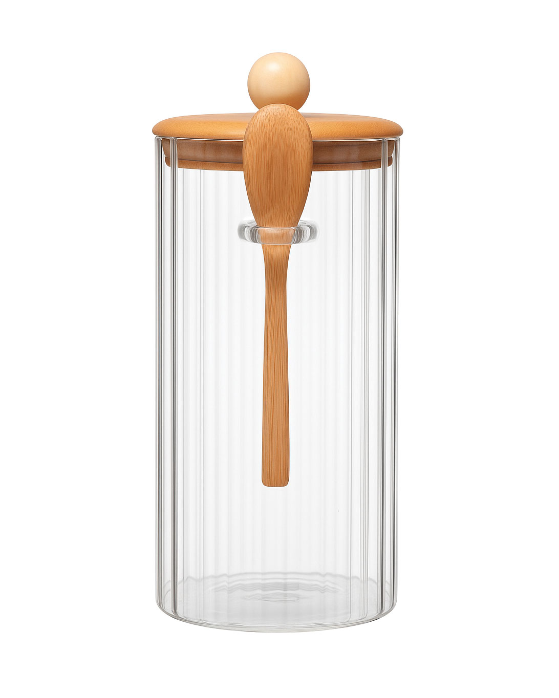 KAŞIKLI CAM KAVANOZ 1350ML