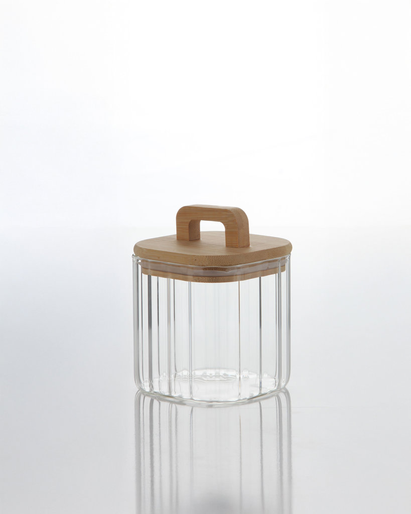 L/9 700ML KARE LINE CAM KAVANOZ