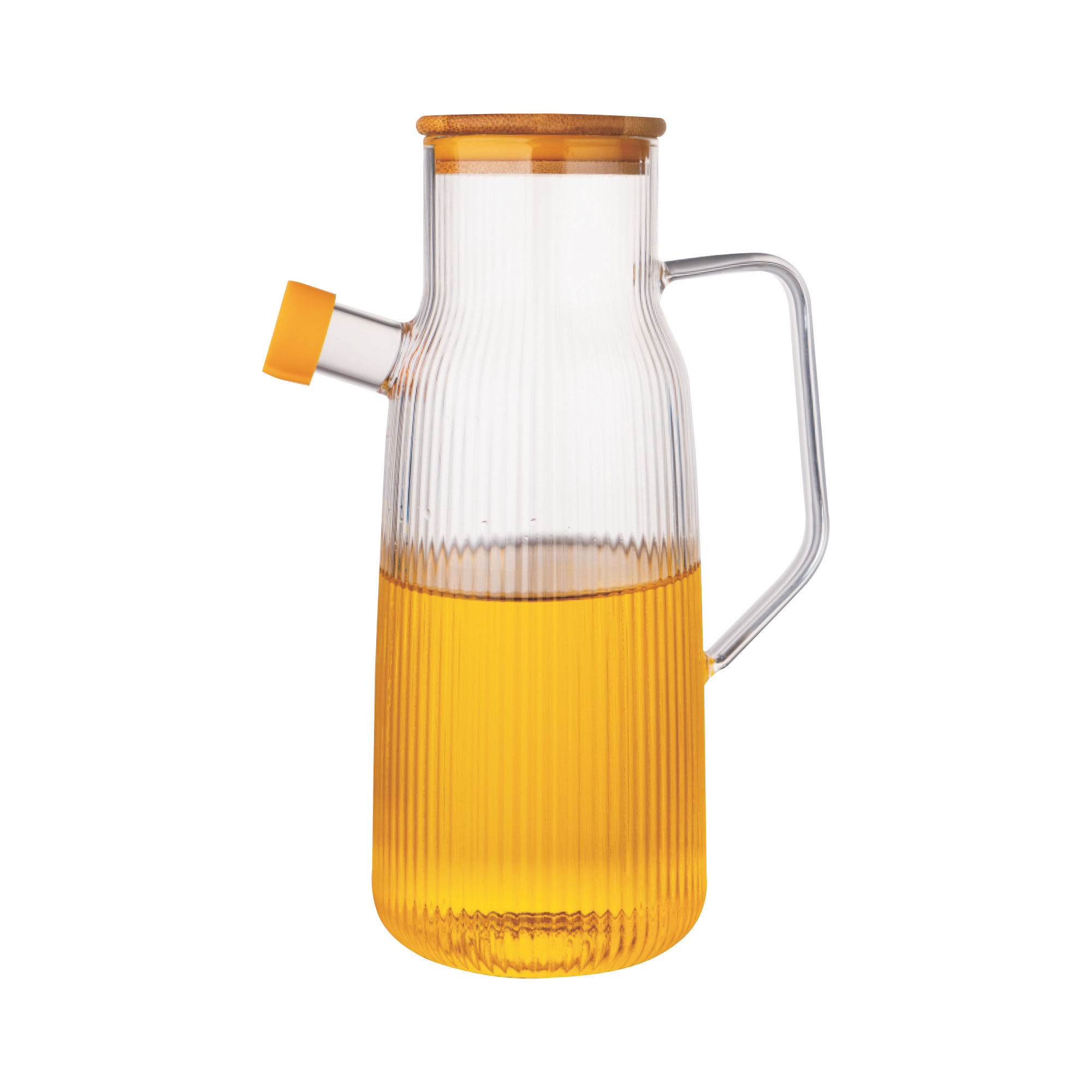 F/6 1000ML BAMBU KAPAKLI YAĞDANLIK