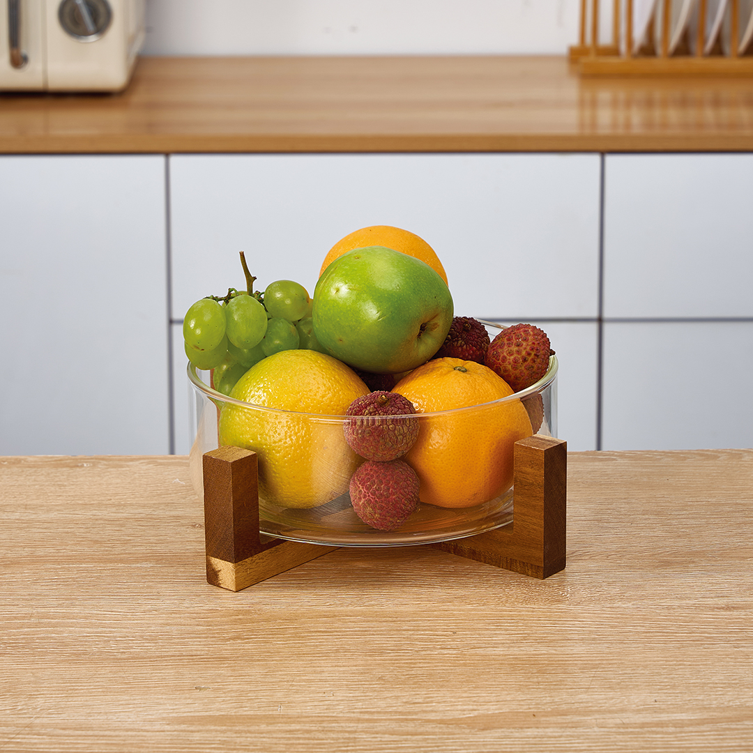 AKASYA STANDLI CAM KASE BÜYÜK BOY