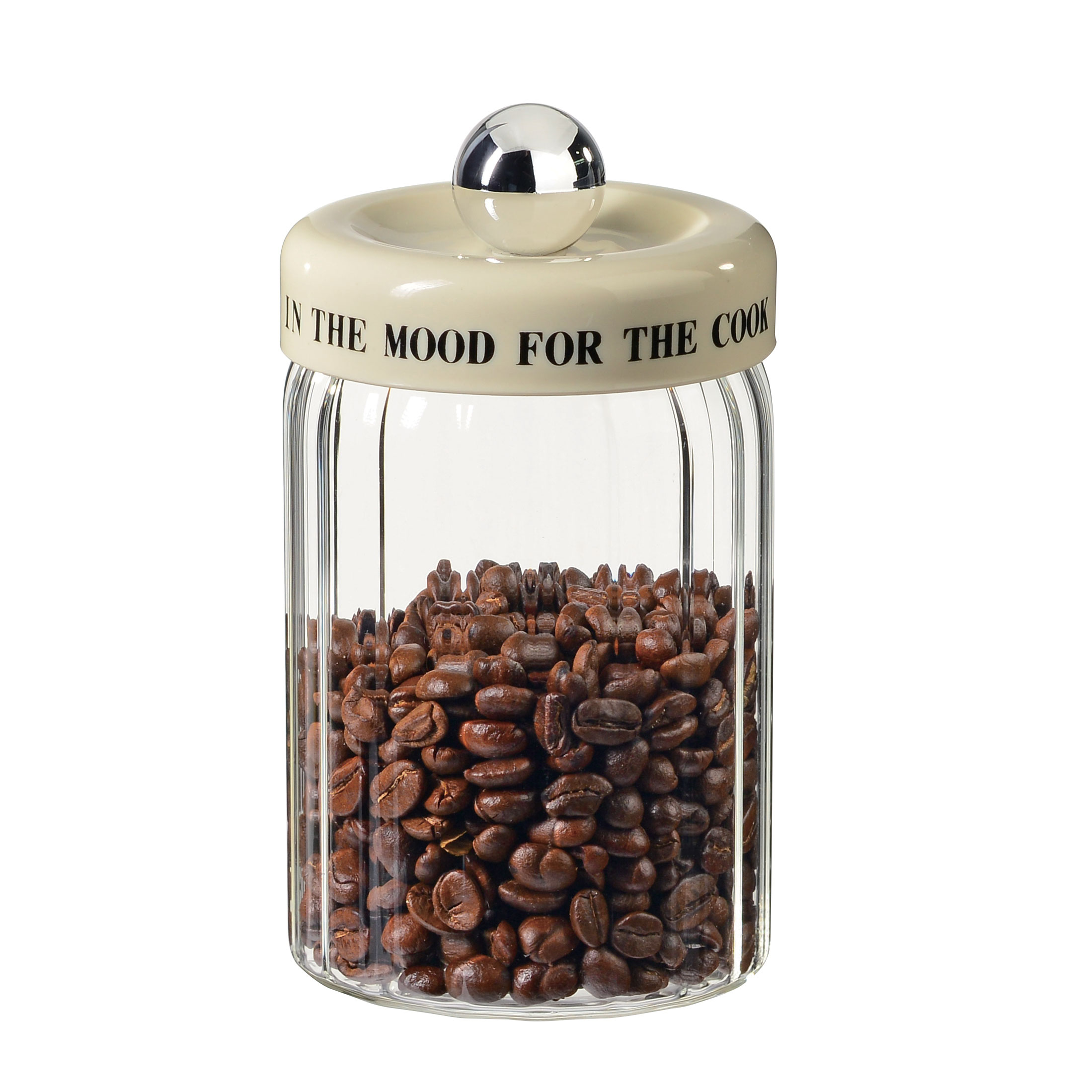 ÇİZGİLİ CAM BAHARATLIK KREM KAPAK 8*8*15 CM