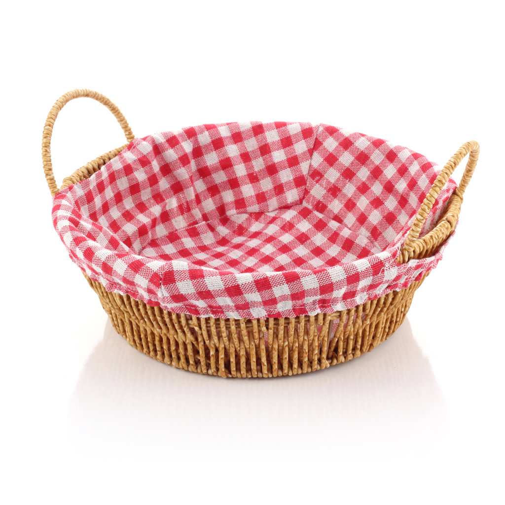 RATTAN YUVARLAK EKMEKLİK 25*8.5 CM