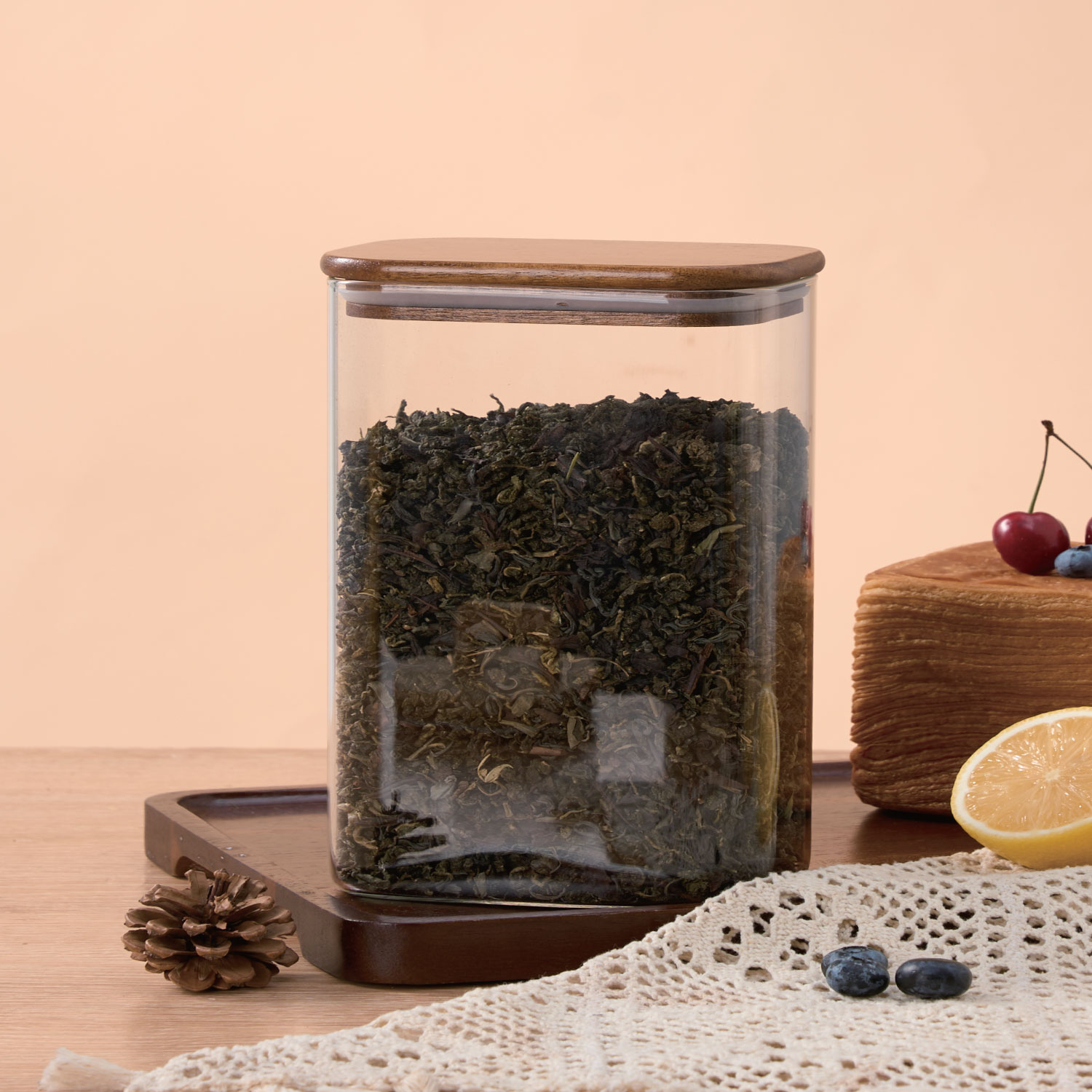 650ML AKASYA KAPAKLI BAHARATLIK