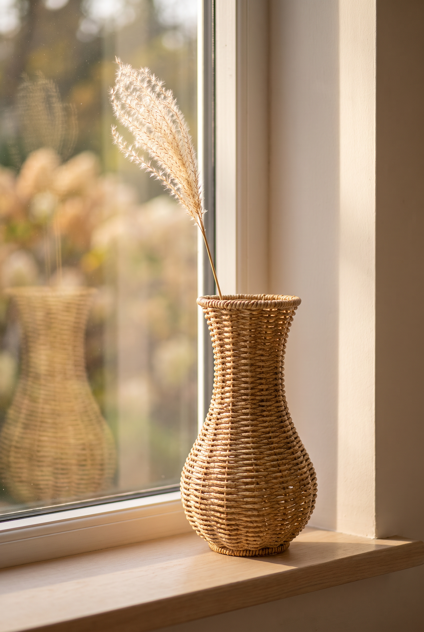 RATTAN ÖRGÜ VAZO 11*25 CM