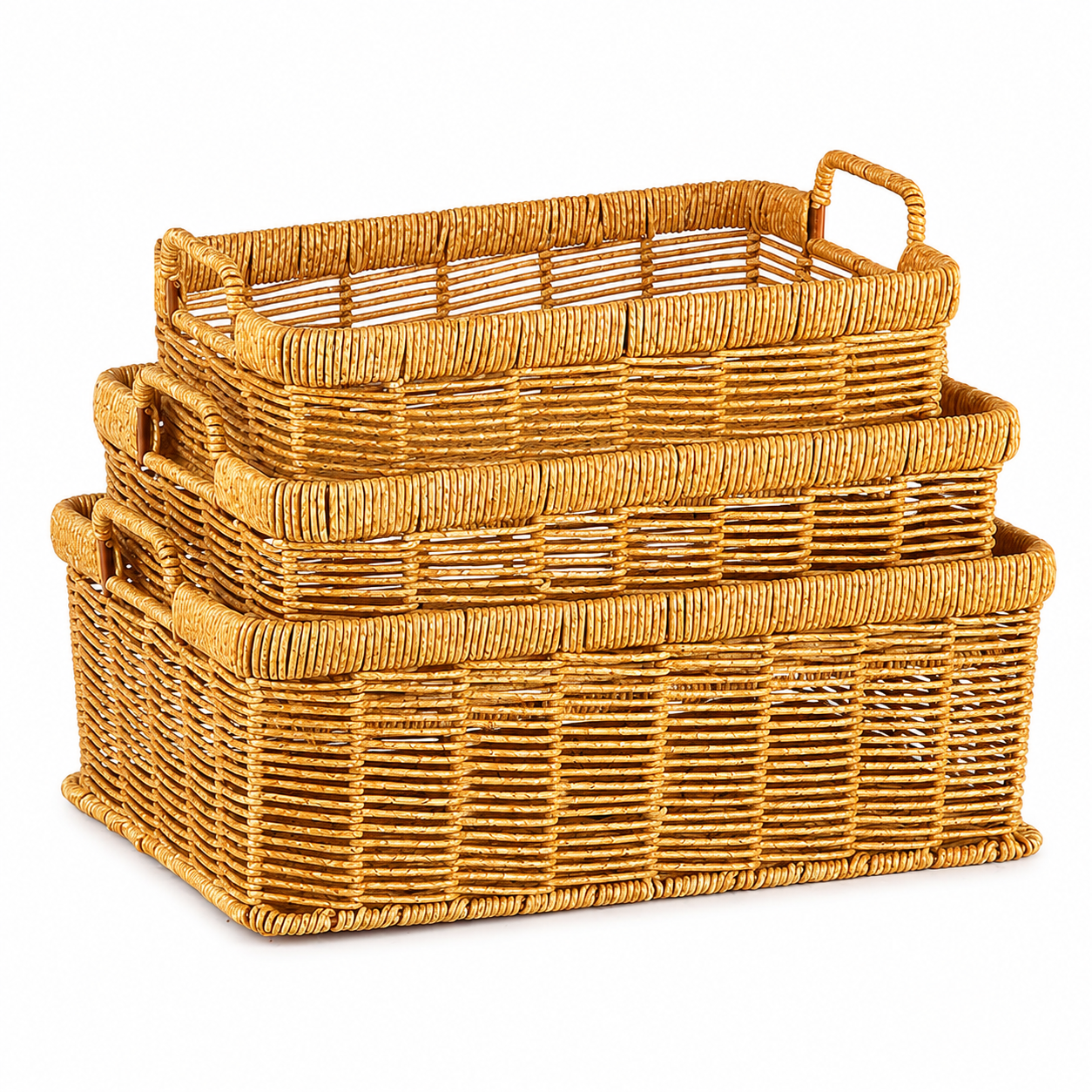 3LÜ RATTAN ORGANİZER 