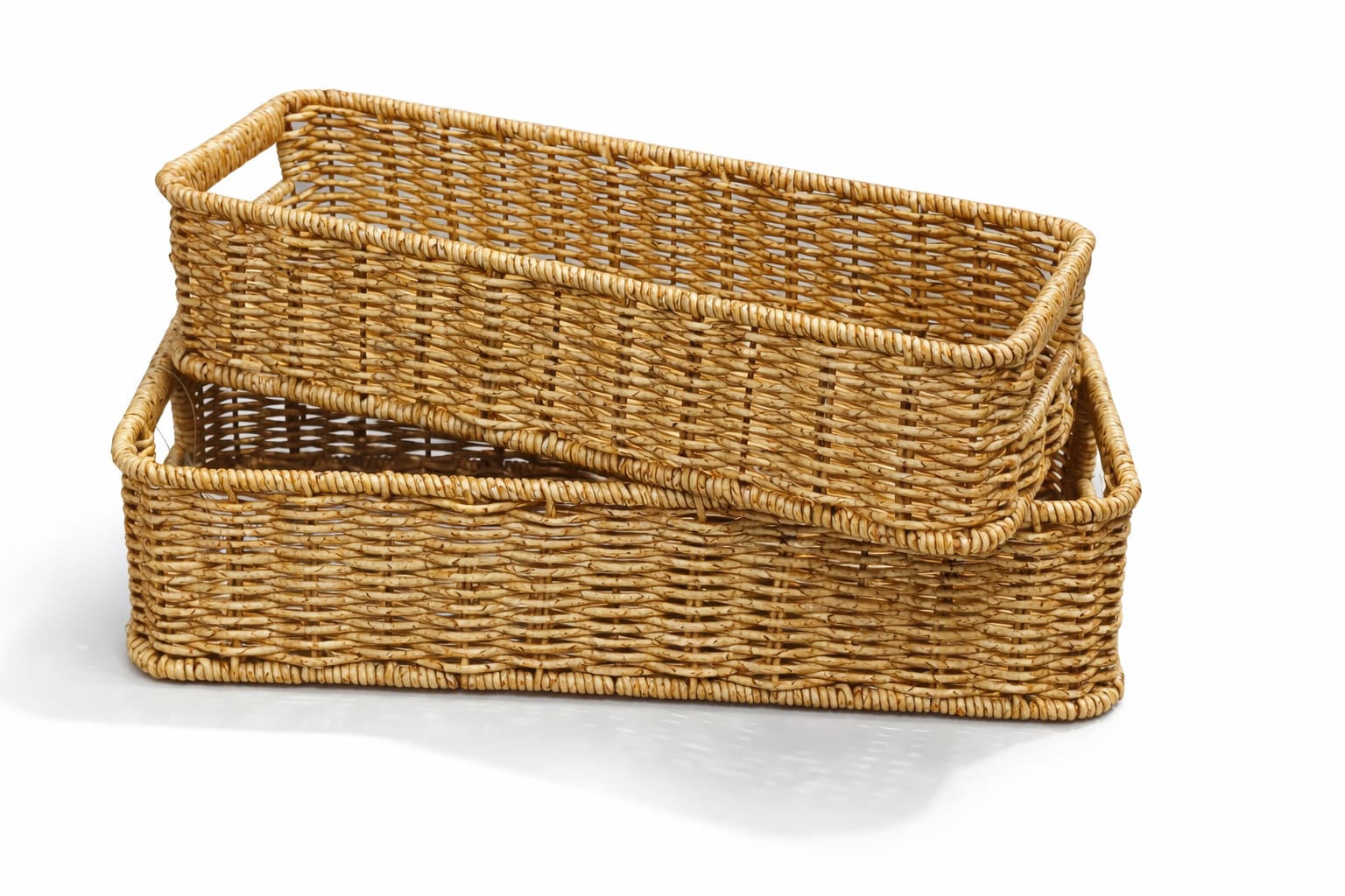 2Lİ DİKDÖRTGEN RATTAN ORGANİZER