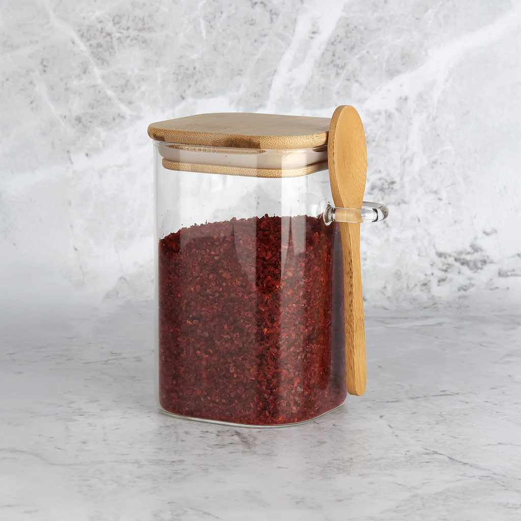 E/1  600ML KAŞIKLI CAM KAVANOZ