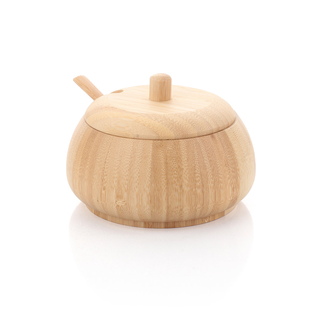 BAMBU KAŞIKLI BAHARATLIK 13.5*13*9 CM