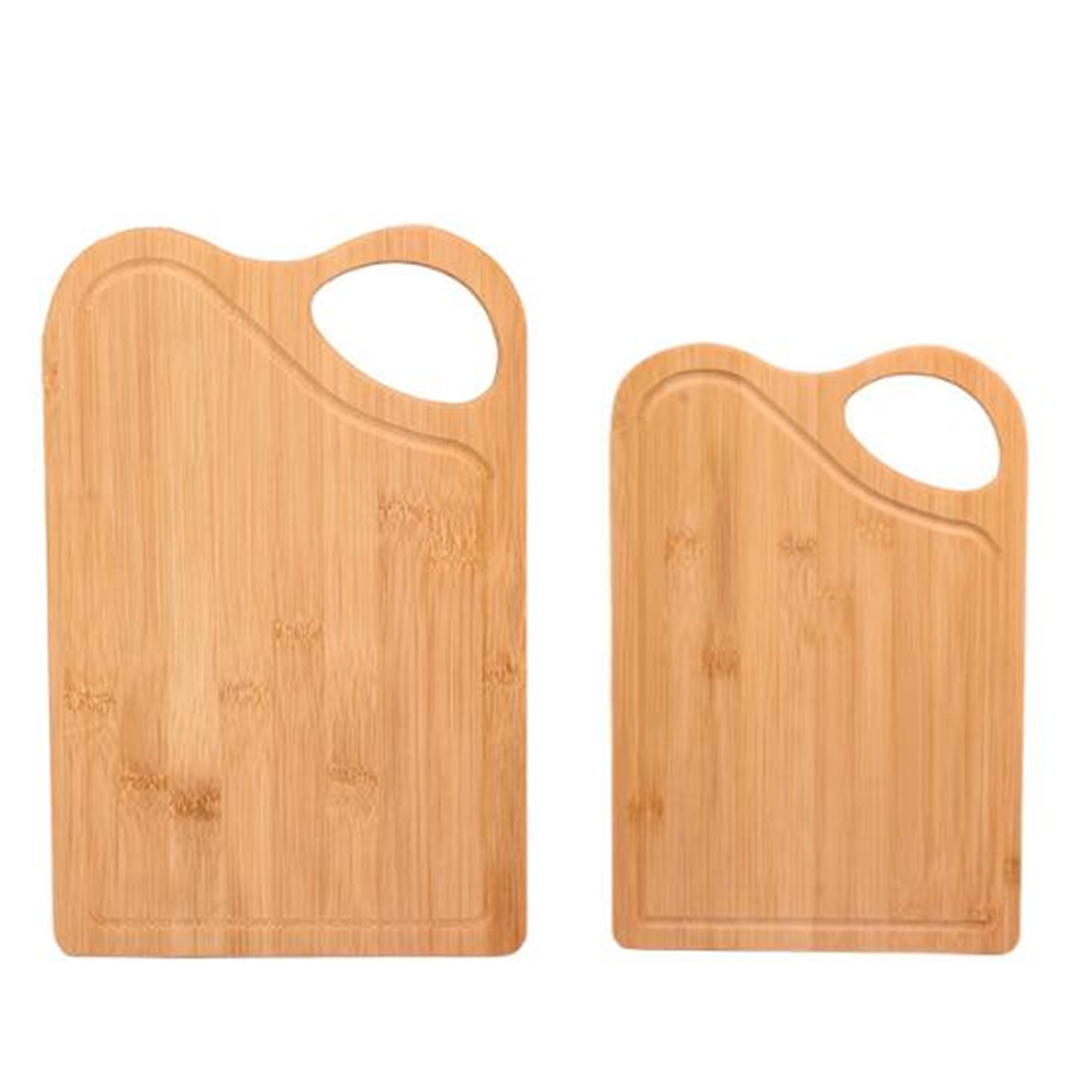 2Lİ BAMBU KESİM PANOSU 28*18 CM 32*22 CM