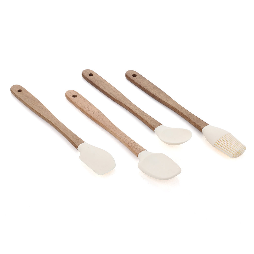 AKASYA 4LÜ SİLİKON KAŞIK SETİ