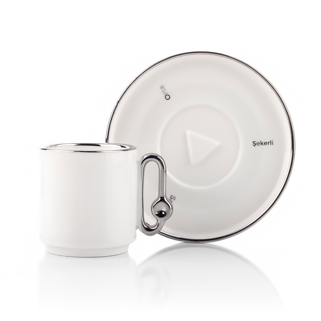 SILVER 6LI KAHVE FİNCAN TAKIMI