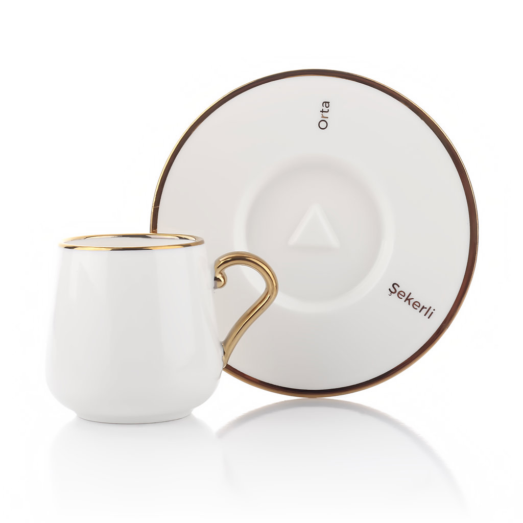 GOLD 6LI KAHVE FİNCAN TAKIMI