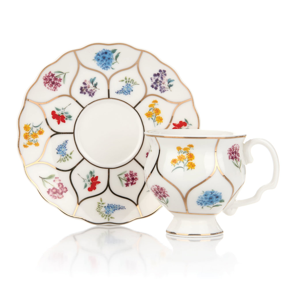 6LI PORSELEN KAHVE FİNCANI 90CC