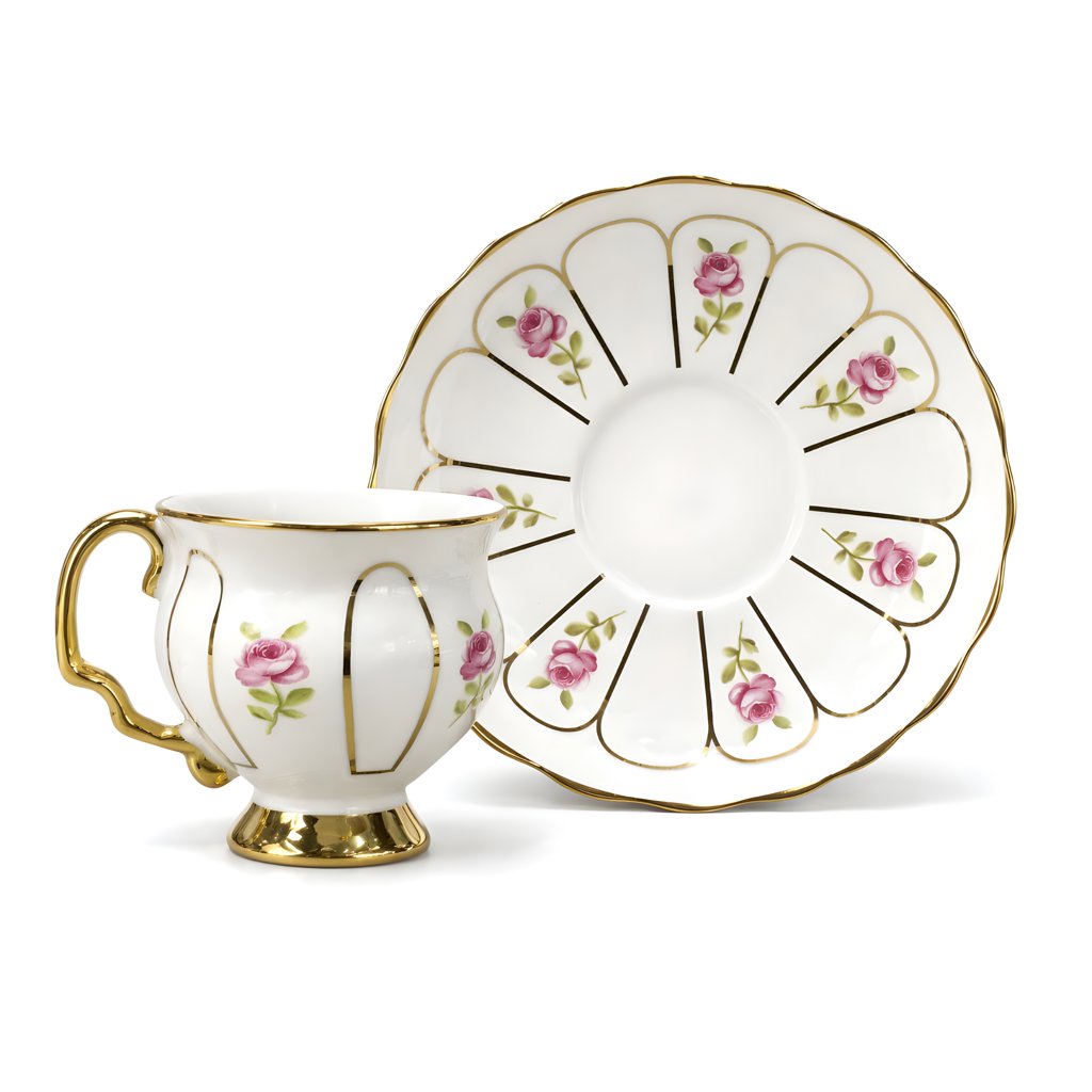 6LI PORSELEN KAHVE FİNCANI 90CC