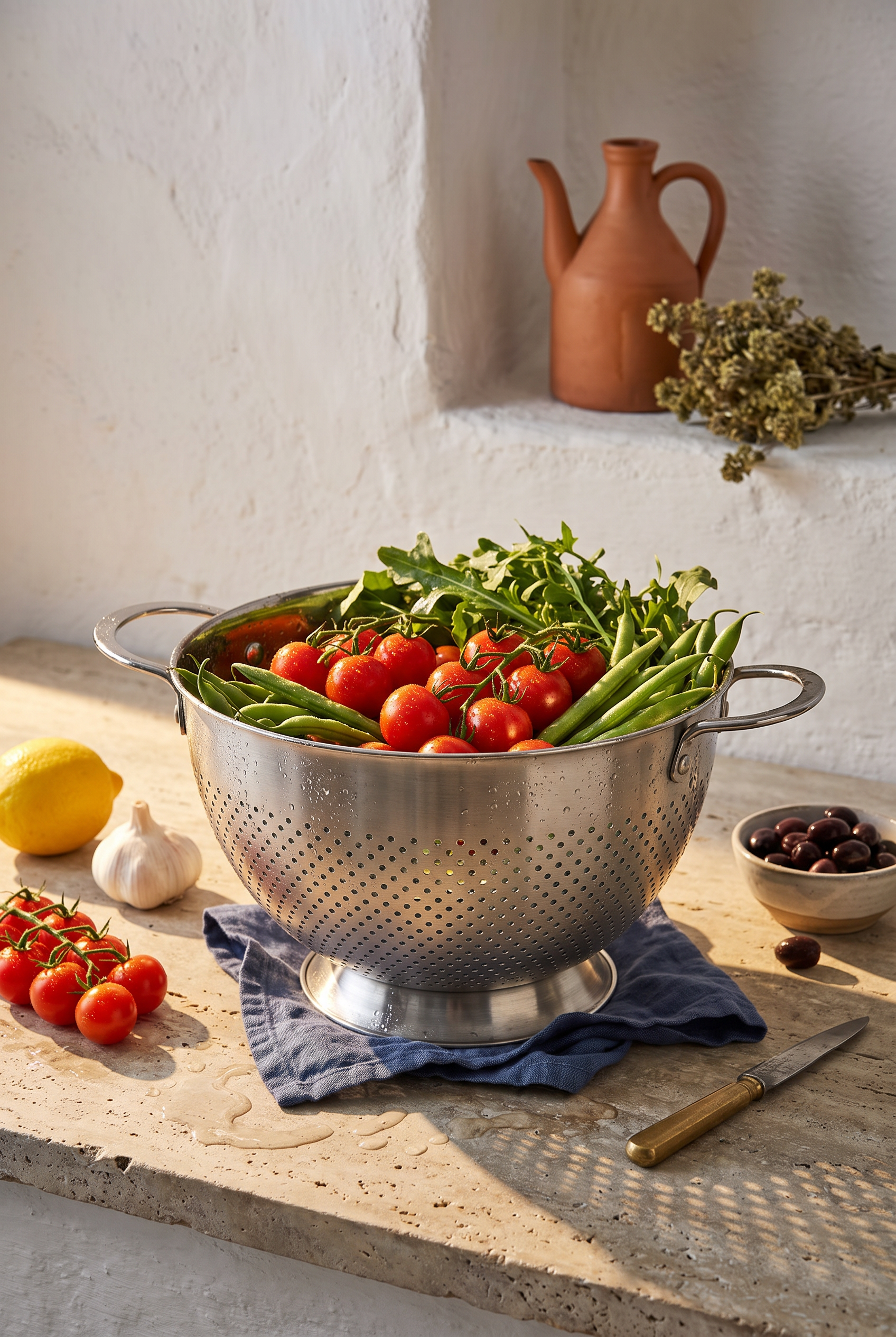 5 LT GASTRO GÜMÜŞ PASLANMAZ ÇELİK SÜZGEÇ