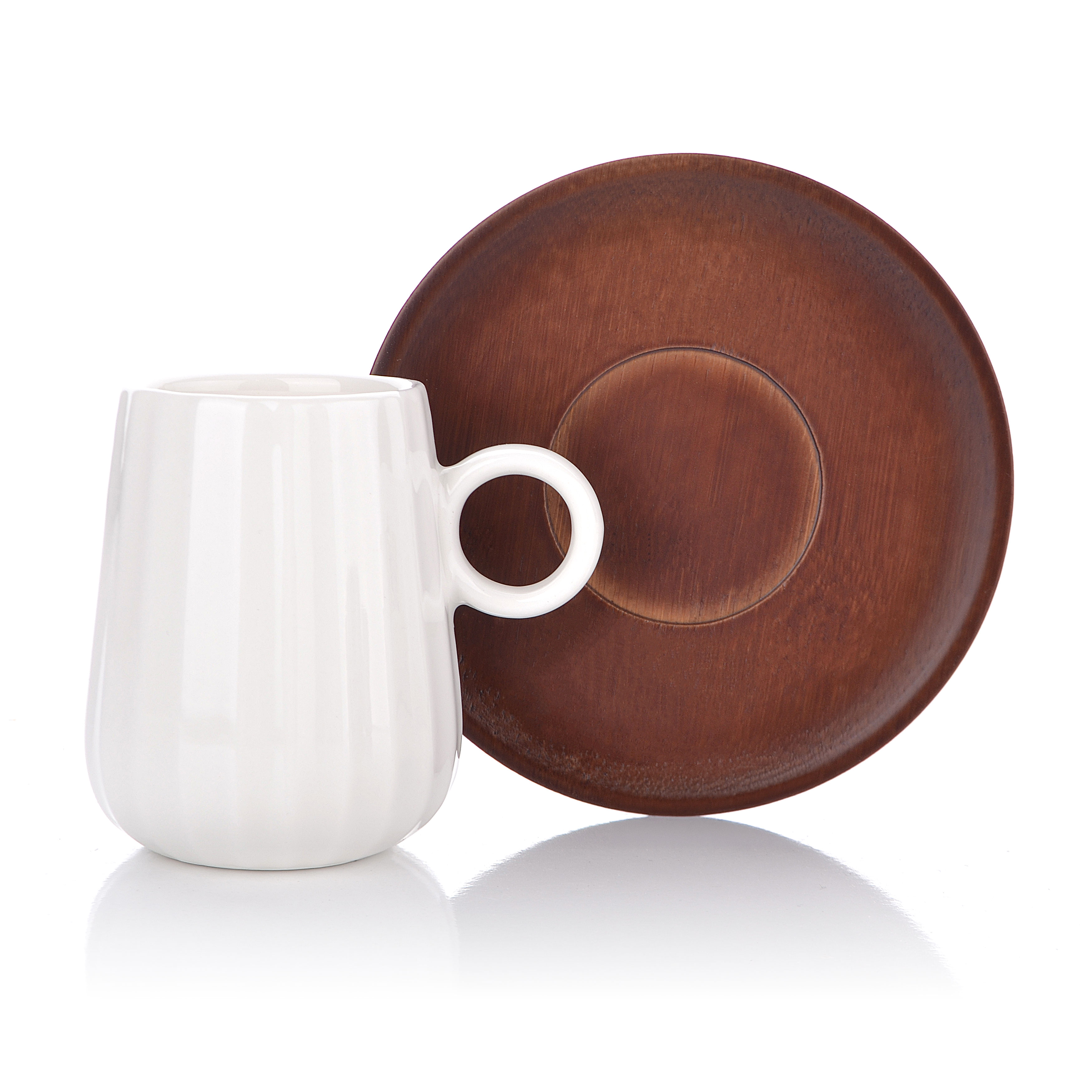 6KİŞİLİK BAMBU FİNCAN TAKIMI