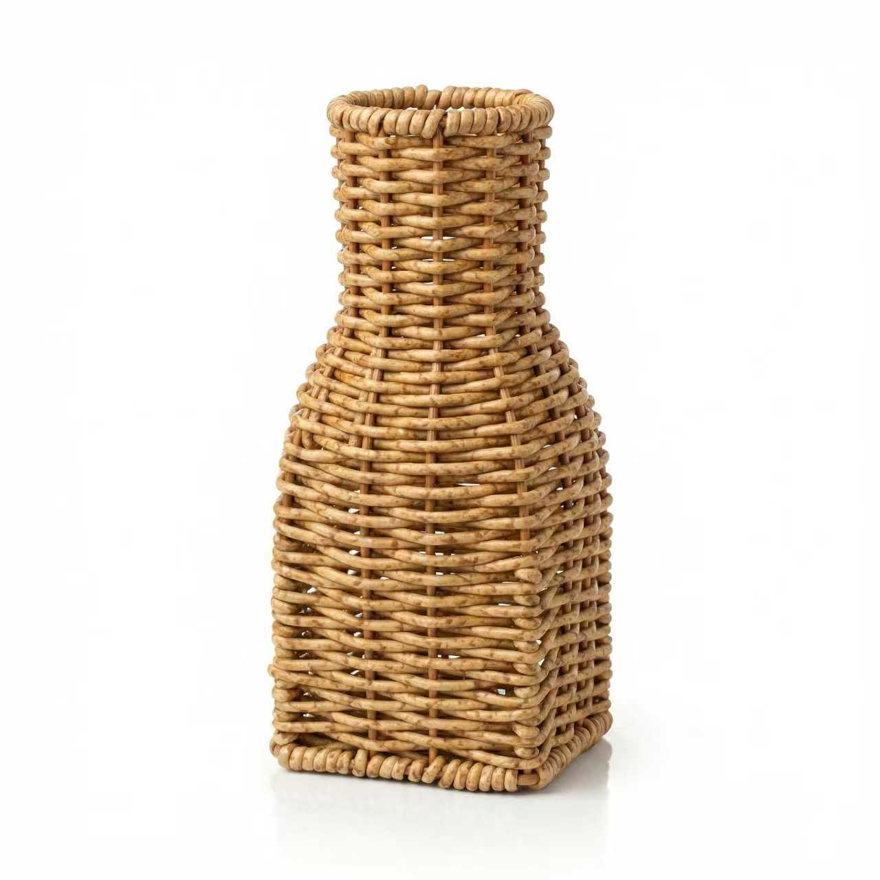RATTAN ÖRGÜ VAZO 8*6*18 cm