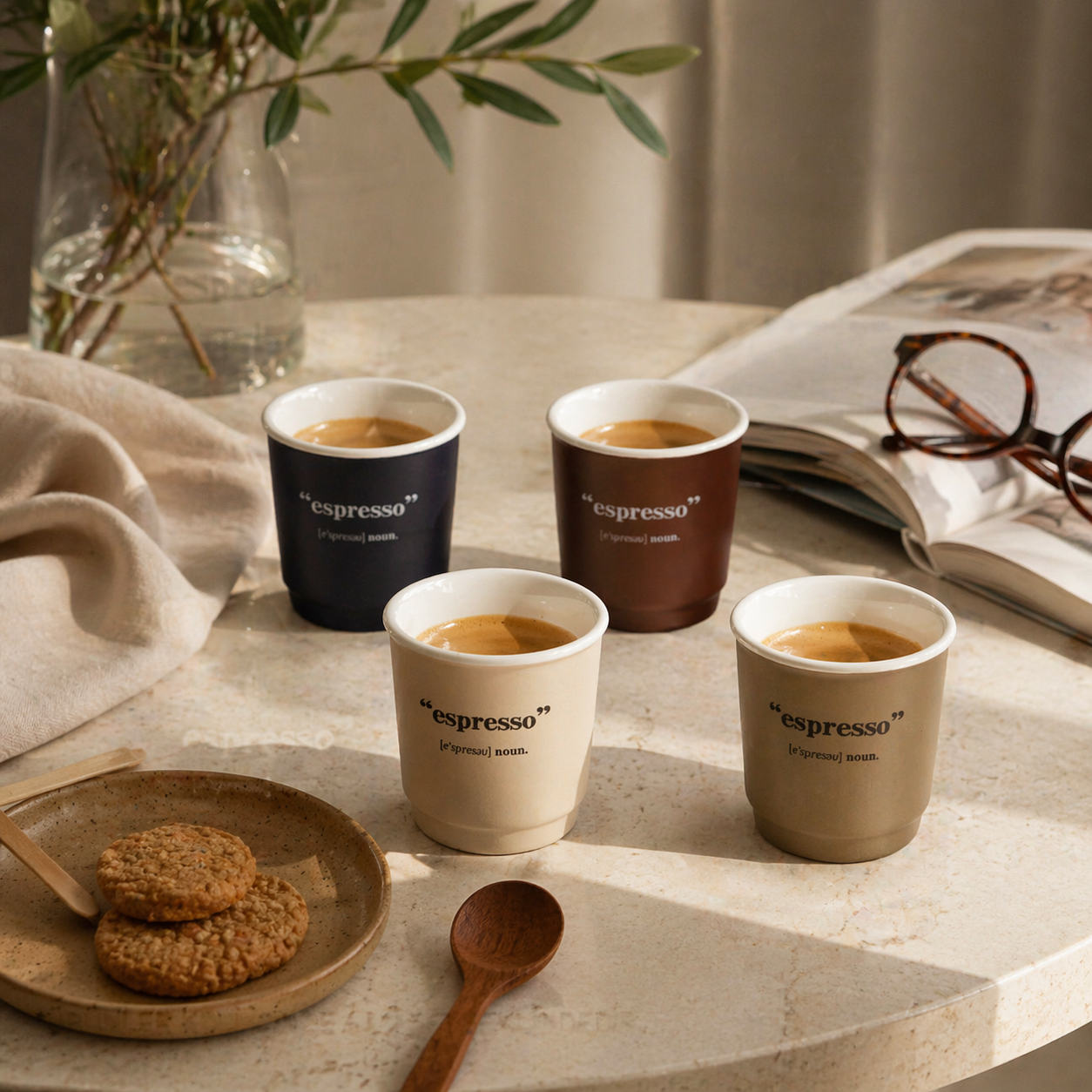 MONO 4LÜ ESPRESSO BARDAĞI 90CC