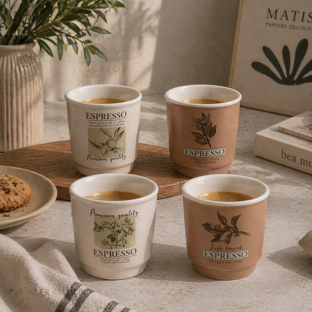 ART 4LÜ ESPRESSO BARDAĞI  90CC