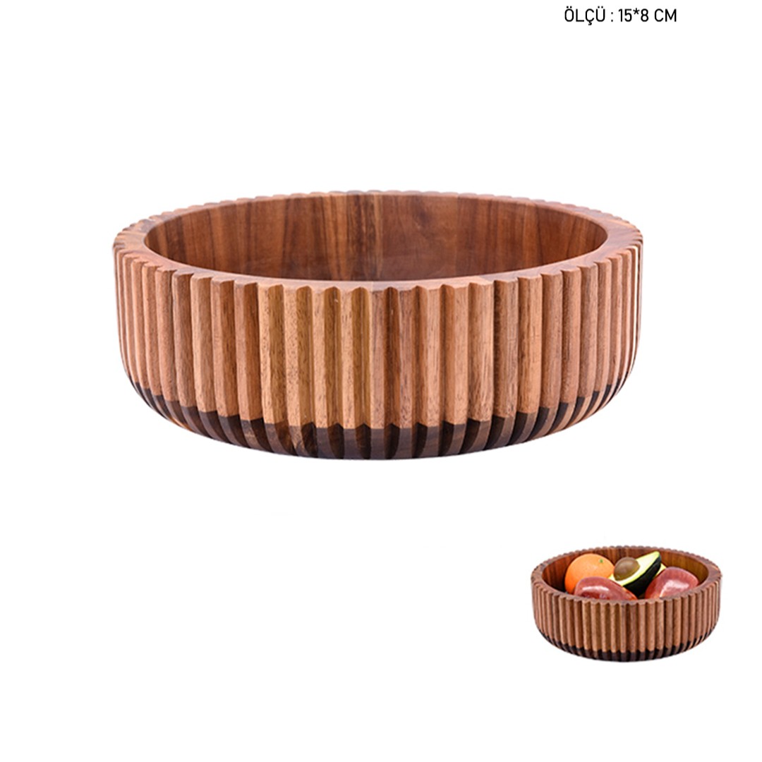 AKASYA SERVİS KASESİ 15X8CM