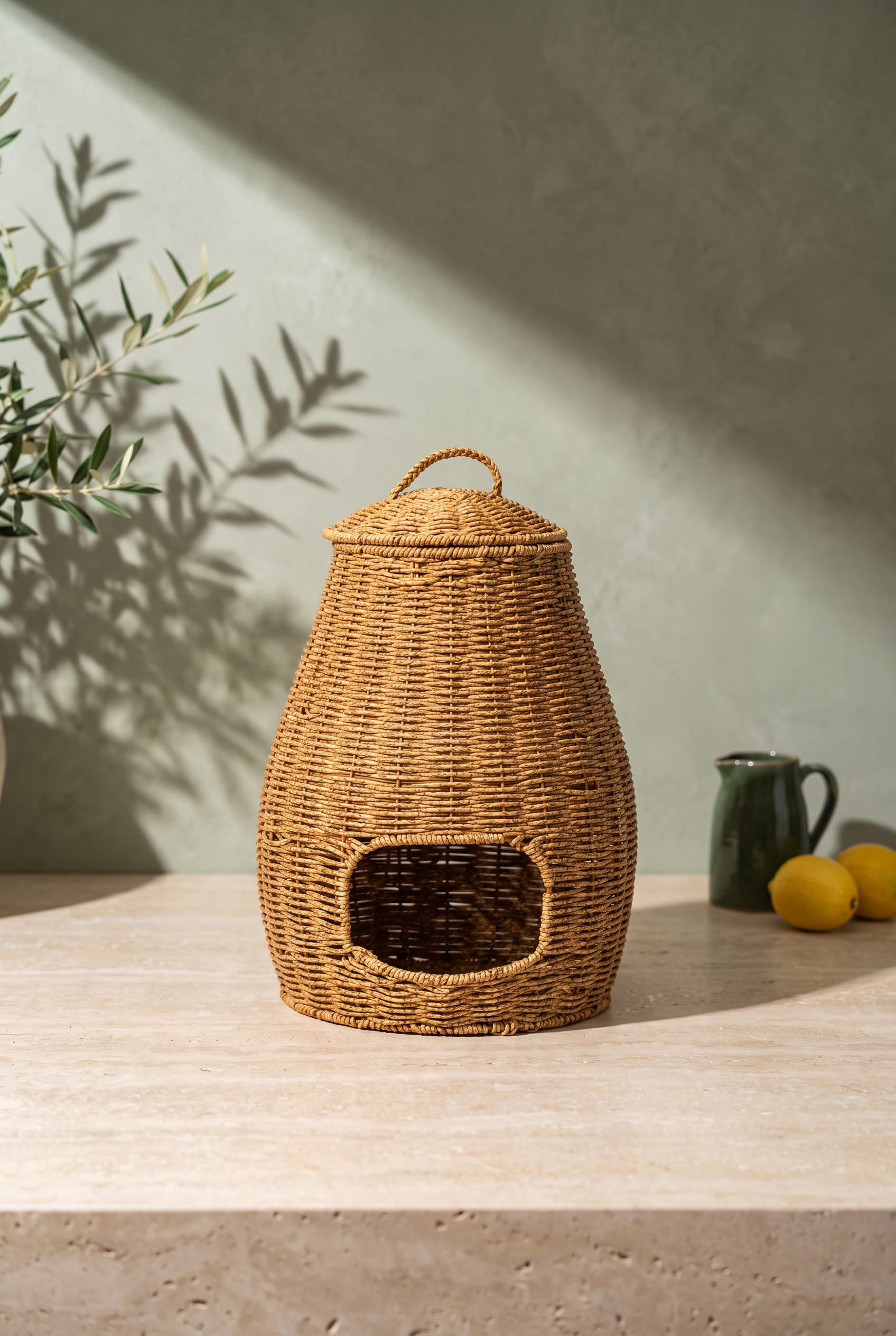RATTAN DEKORATİF KAFES ORGANİZER