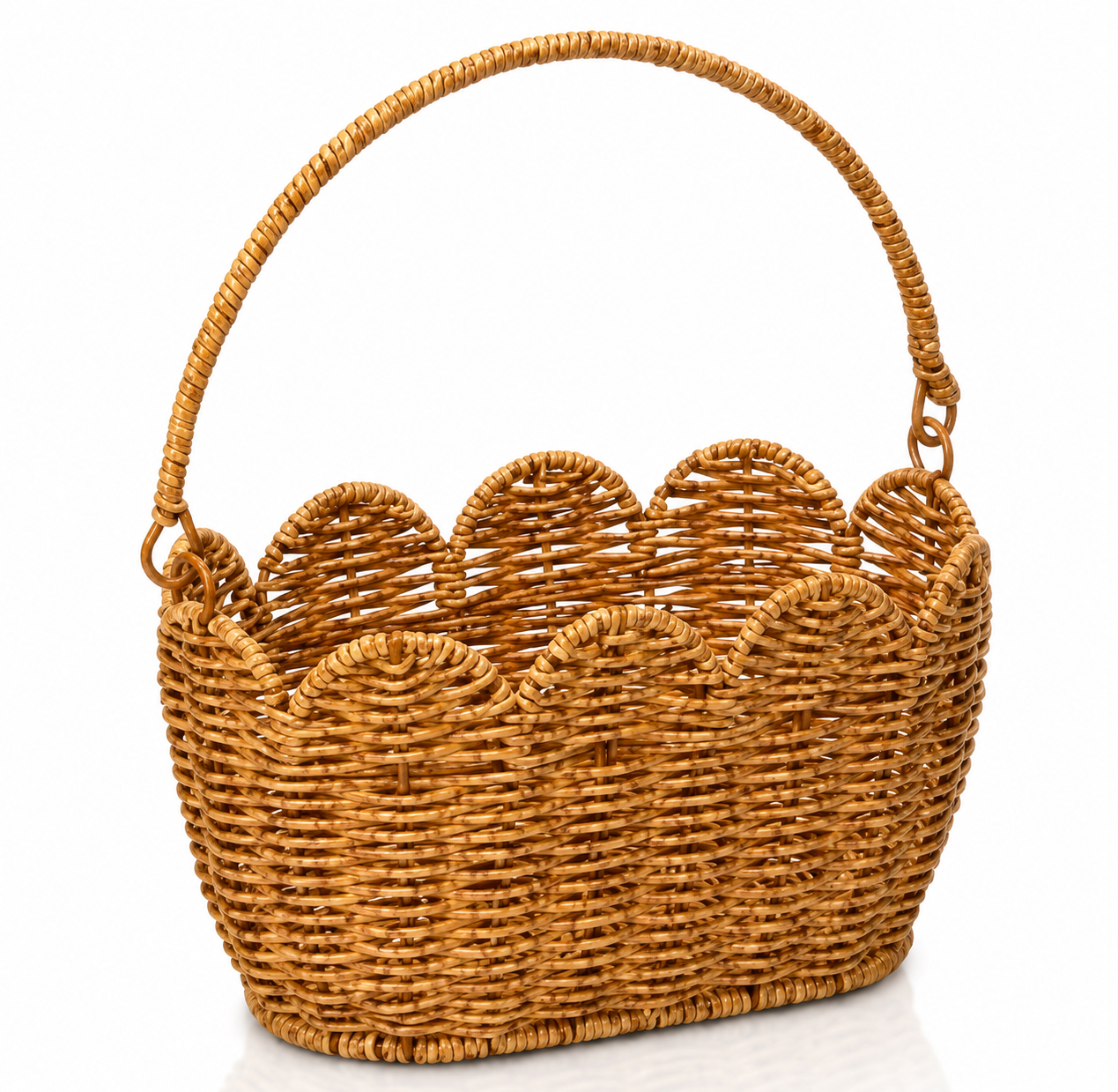 RATTAN  OVAL SEPET 
