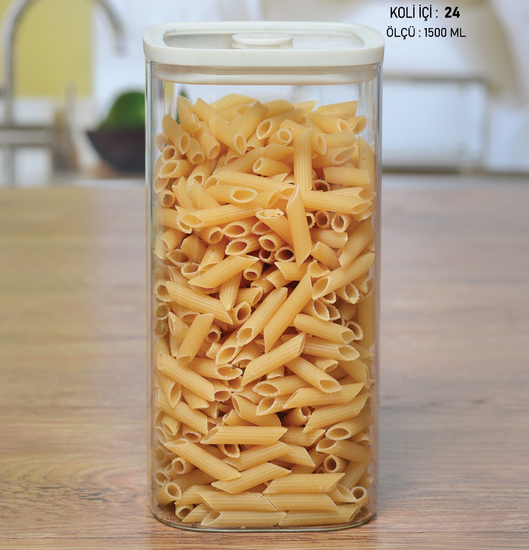 KREM KAPAKLI KAVANOZ 1500ML
