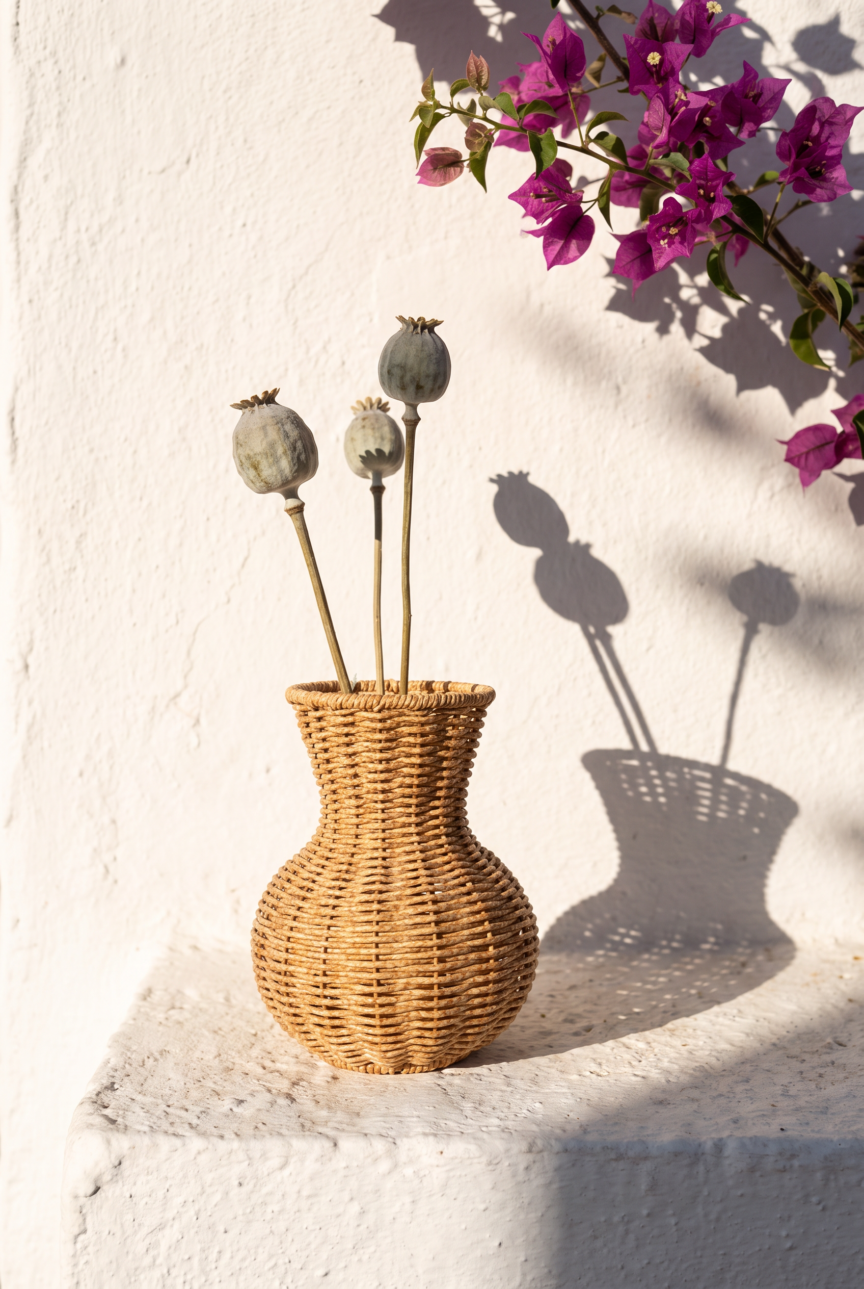RATTAN VAZO 15X18CM