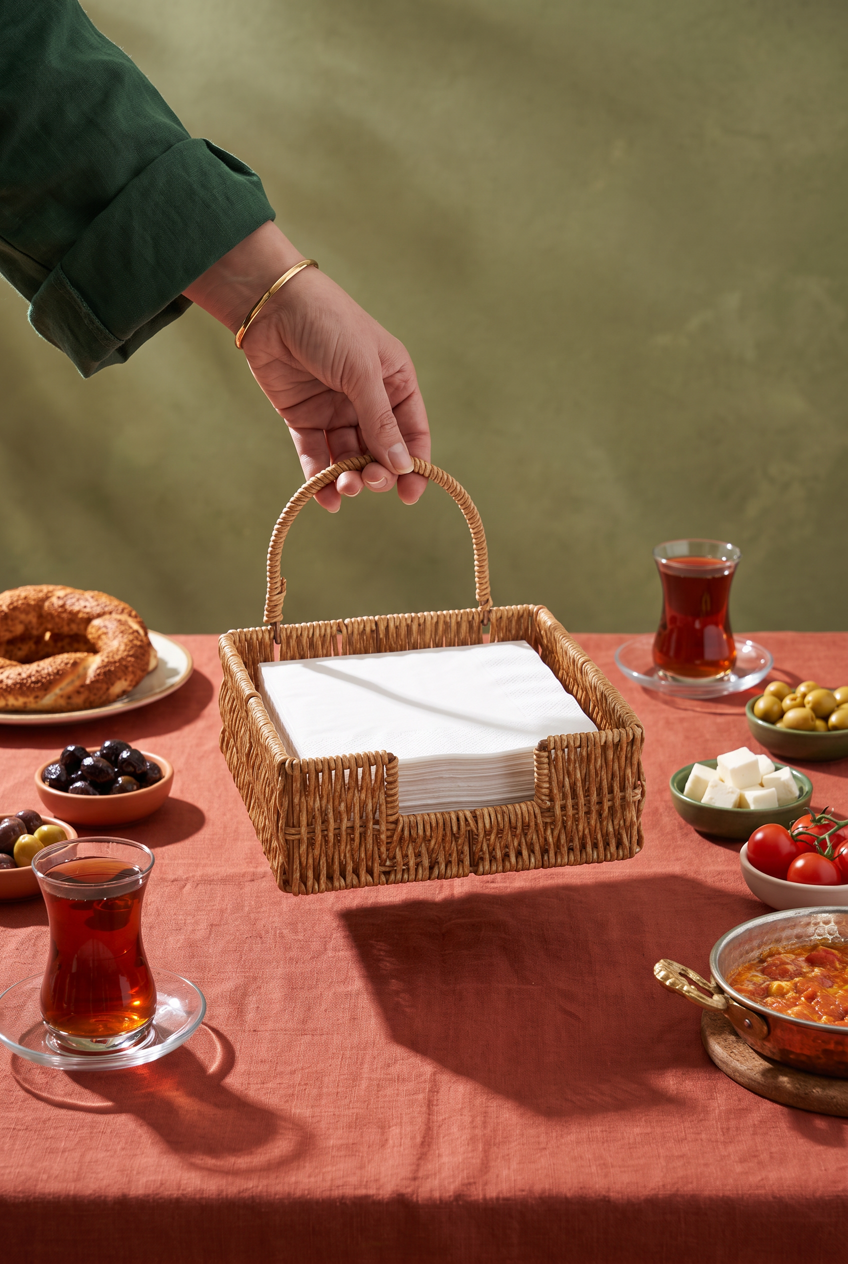 RATTAN PEÇETELİK 18X7CM
